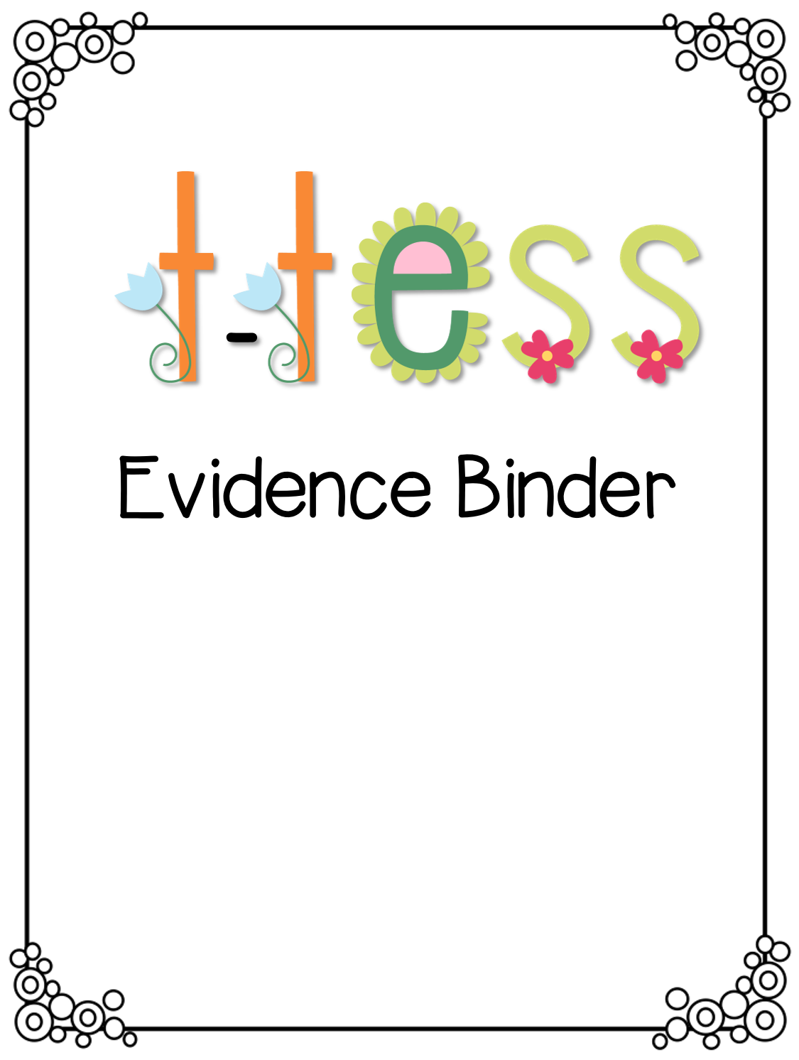 TTESS Evidence Binder for Texas Teachers