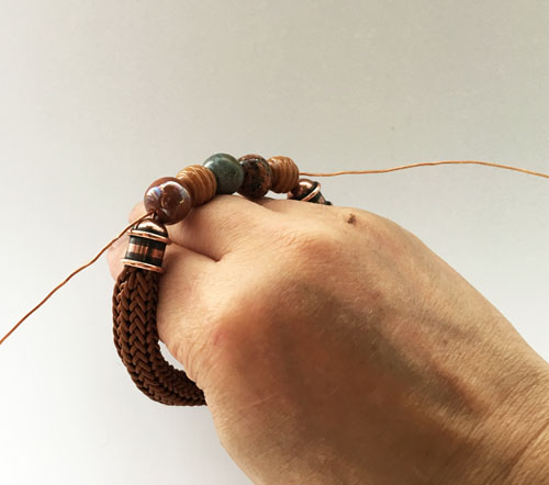 How To Make Leather Viking Bracelets Part Ii The Beading Gem S