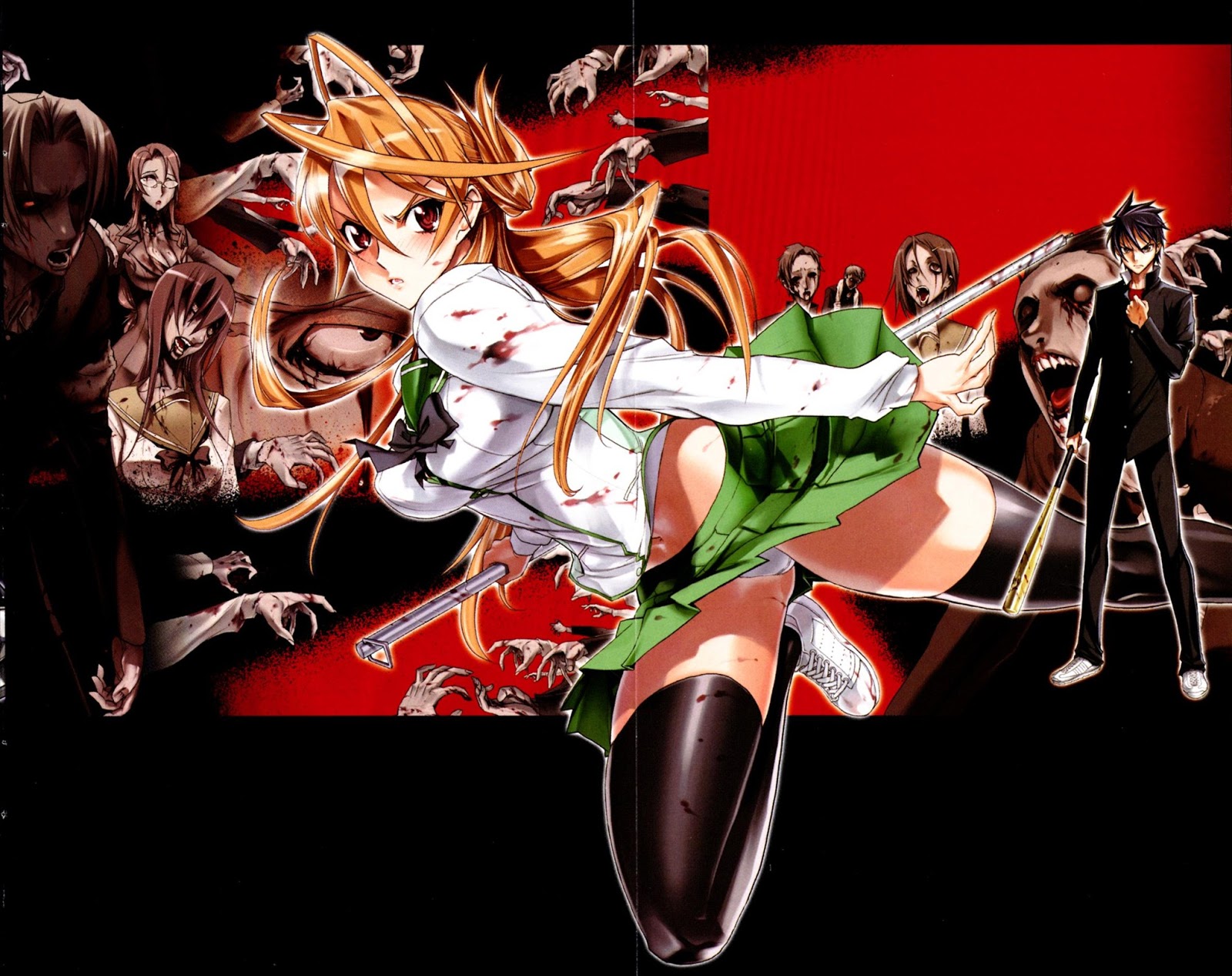 Highschool Of The Dead Wallpaper Free Magone 16
