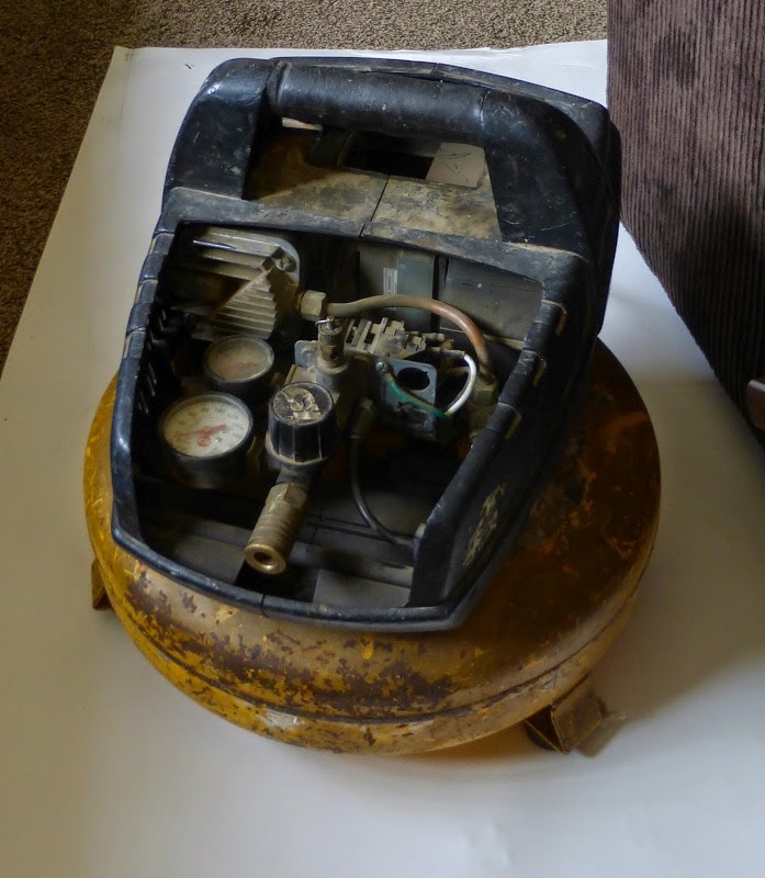 BicyclePowered Air Compressor Greens and Machines