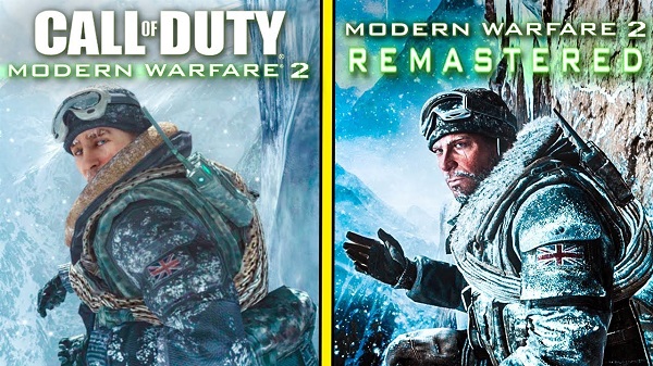 شاهد مقارنة بالفيديو للعبة Call of Duty Modern Warfare 2 Remastered 