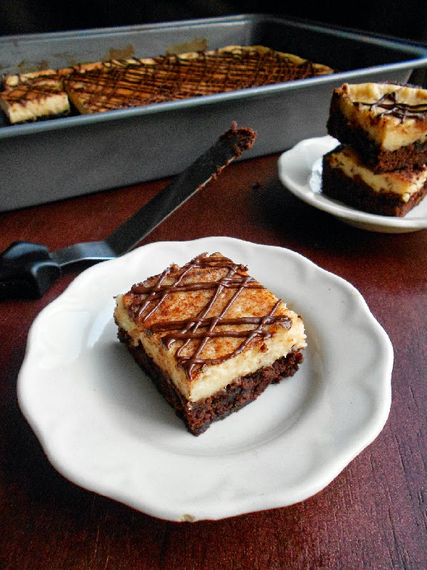 Cappuccino Cheesecake Brownies - Confessions of a Confectionista