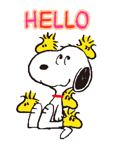 LINE Official Stickers - SNOOPY Animated Stickers Example ...