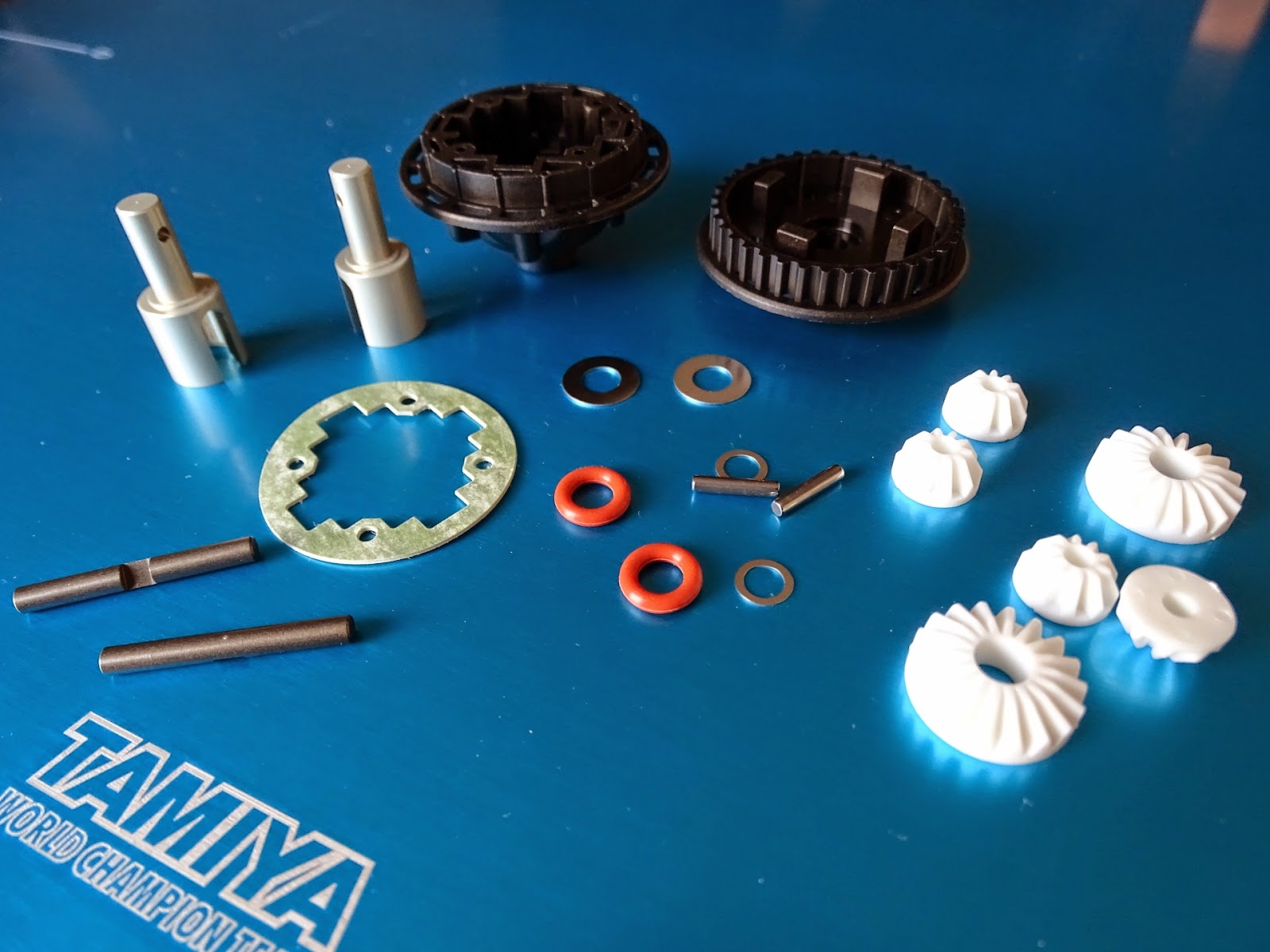 51568 Tamiya TRF419 gear diff build and guide The RC Racer