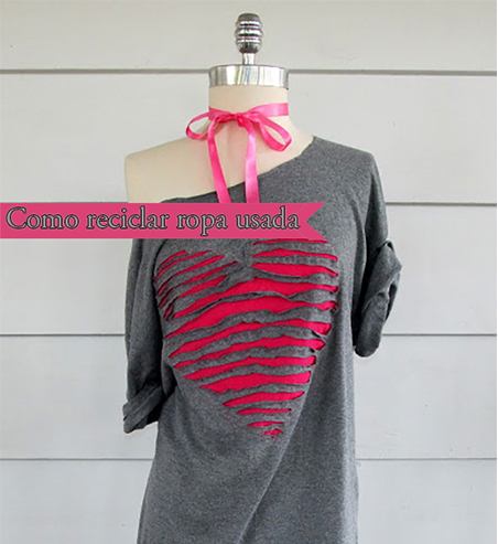 Renovar Customizar Tu Ropa Customizar Ropa Ideas Para Reciclar