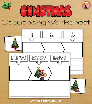 Nyla's Crafty Teaching: Christmas Sequencing Activities