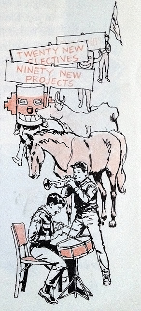 RE-IMAGINED CUB SCOUT HANDBOOK ILLUSTRATIONS: TWELVE "ACHIEVEMENTS