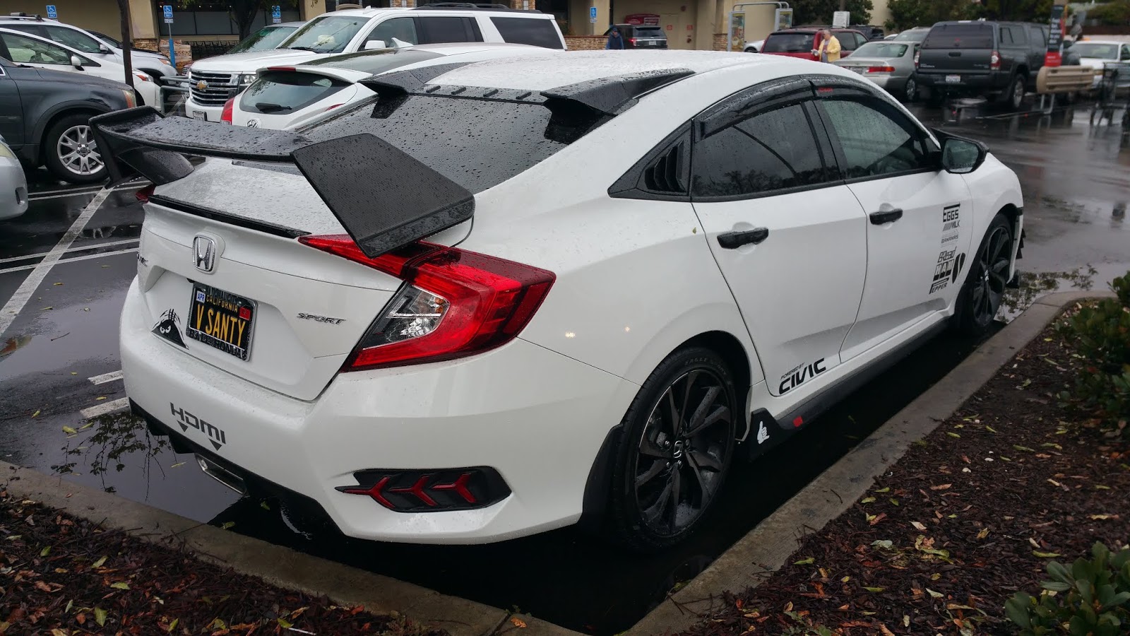 Just A Car Guy: Honda Civic with lots of after and a sense of humor.