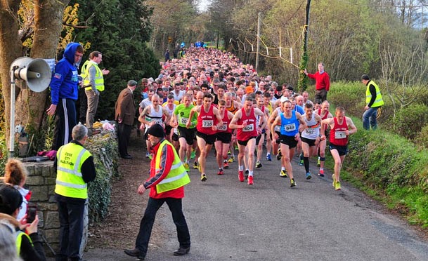 Results of the Ballintotis 4 mile road race...Wed 16th Apr 2014