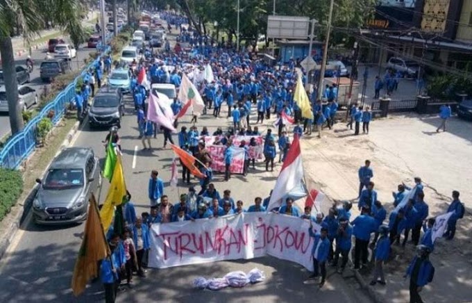 Mahasiswa Serukan Demo Turunkan Jokowi