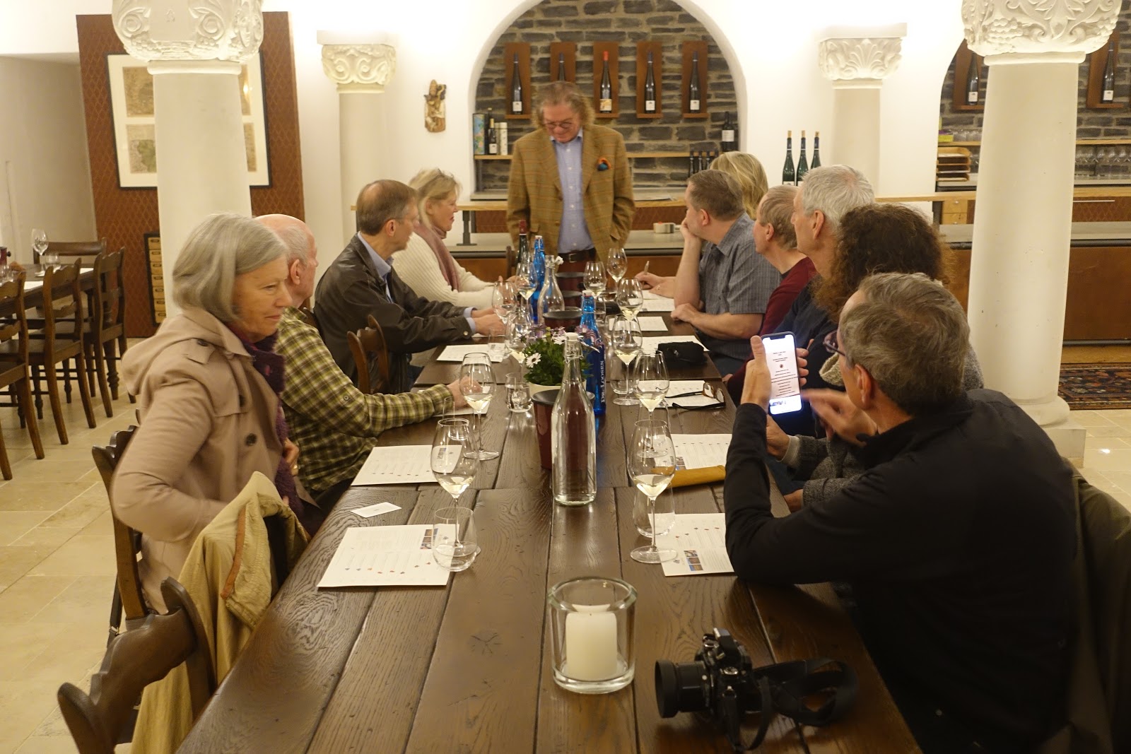 Schiller Wine Tasting At Weingut Dr Loosen In Bernkastel Kues Mosel With Ernie Loosen Germany North Tour 19 By Ombiasy Winetours Quintessential Riesling