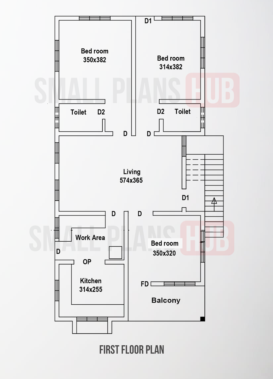 House Plan 1146 Sq.ft.(106.50 sq.mtr) MultiFamily