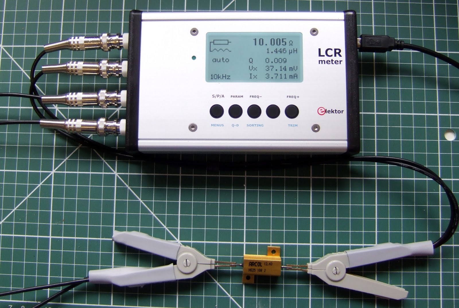 HydraRaptor: Elektor 500ppm LCR meter case tips