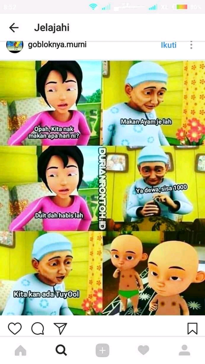 Kumpulan Meme Upin & Ipin Bikin Ngakak - laluahmad.com