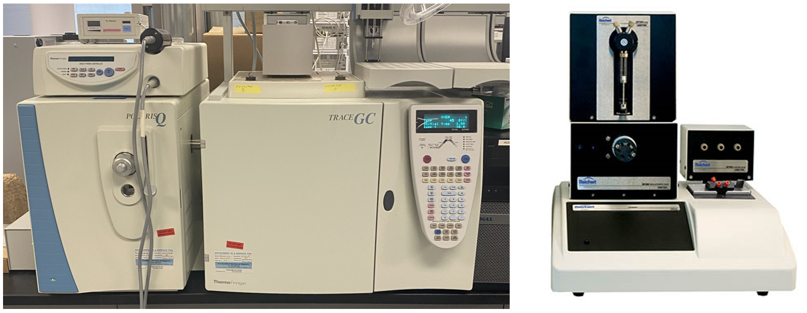 IU South Bend Chemistry and Biochemistry: New Instruments: GC-MS and SPR