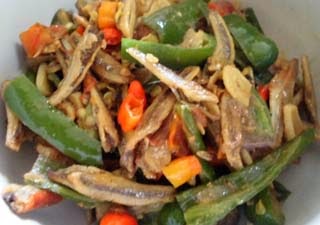 Resep Tumis Teri Cabe Ijo