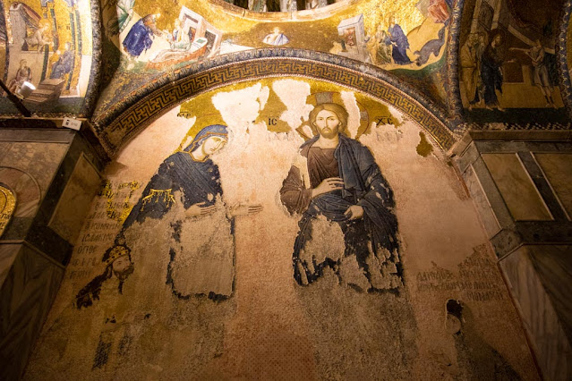 Mosaici nella Chiesa di Chora (Kariye Muzesi)-Istanbul