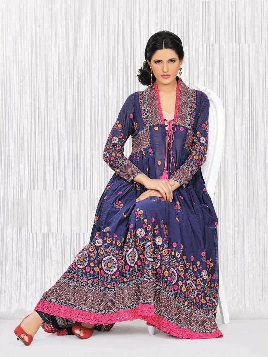 Bareeze Summer Neckline Designs | Gala/Neck Fashion for Salwar Kameez