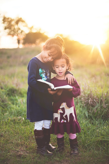 Two girls representing how to raise an emotionally mature child