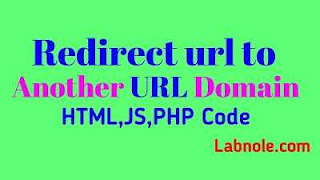 Redirect URL To another URL domain image