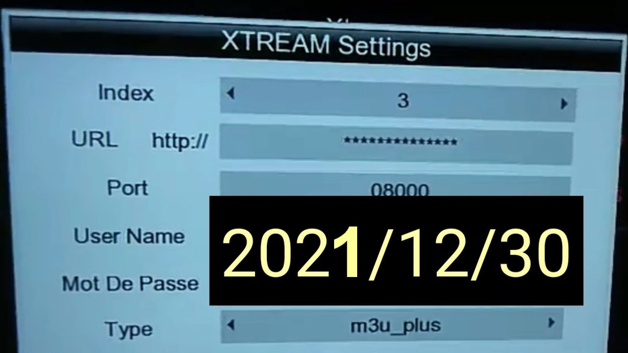 اكواد Xtream codes iptv طويلة بتاريخ 21/10/2021