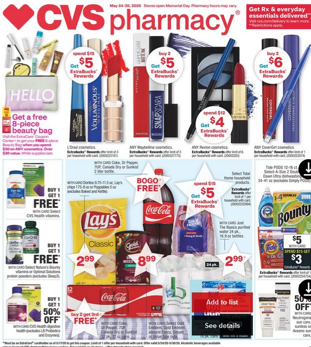 CVS Ad Scan 5/24 to 5/30 CVS Couponers