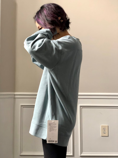 Perfectly oversized crew lululemon dupe Clearance