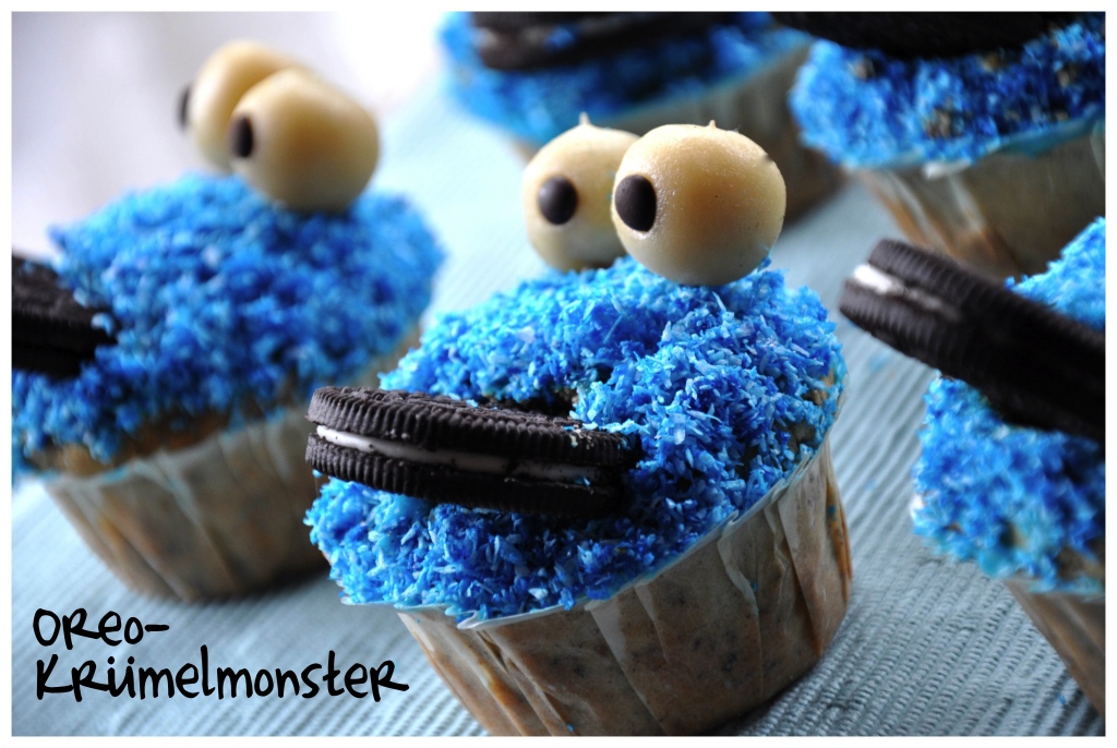 Krümelkreationen: Oreo-Krümelmonster-Muffins