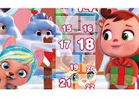 Cry Babies & Friends "Calendario dell'Avvento 2020" : 120 premi da vincere gratis per i tuoi bambini