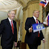 Президента Трампа забросали российскими флажками