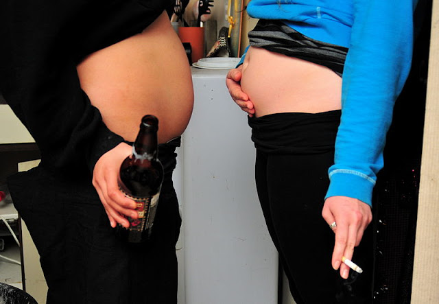 Drinking and smoking during pregnancy