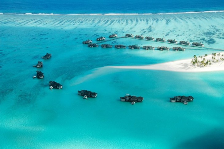 paraíso en las Maldivas.