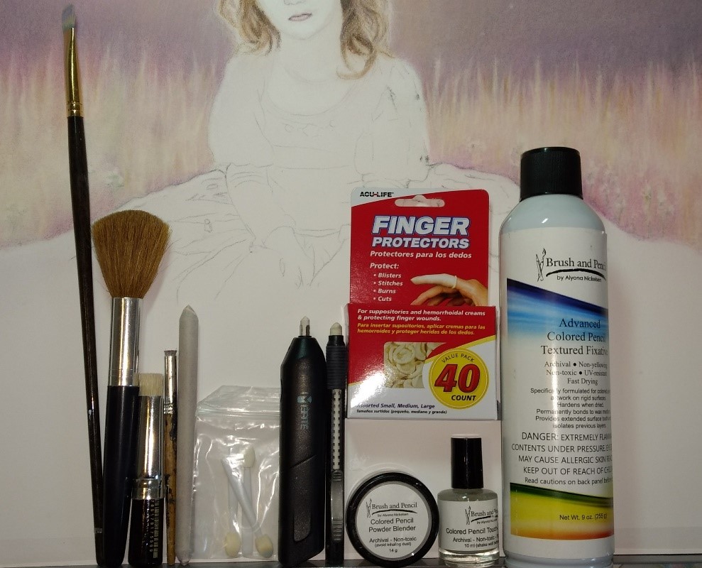 Moores Art Gallery & Design Blog New Colored Pencil Work & Brush and