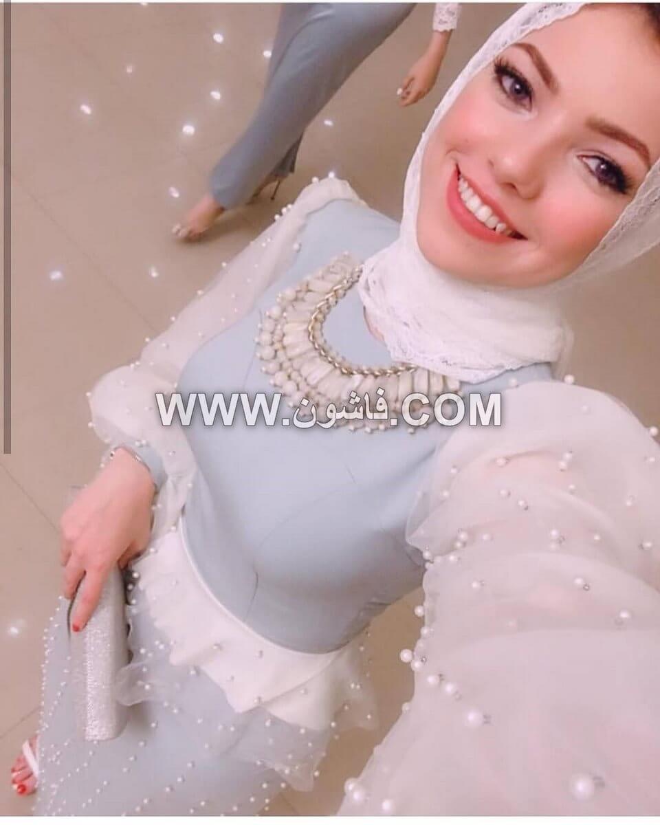 فساتين سهرة للمحجبات من موضة 2019 Evening Dresses for Women of Fashion