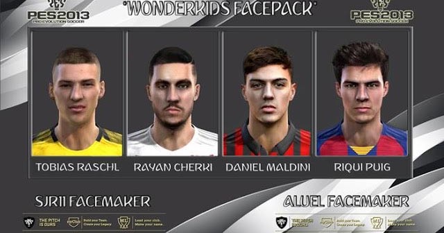 Pes 2013 Wonderkid Facepack April 2020 Kazemario Evolution