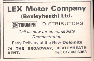 Lex Bexleyheath Motor 08 January 1972