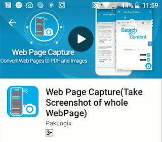 Cara mengambil snapsot halaman web penuh di Android dengan Web Page Capture