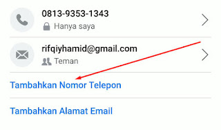 Cara Ganti Nomor Telepon Facebook