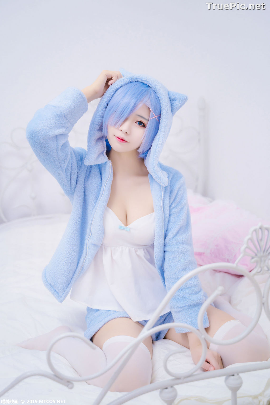 Image [MTCos] 喵糖映画 Vol.043 – Chinese Cute Model – Sexy Rem Cosplay - TruePic.net - Picture-26