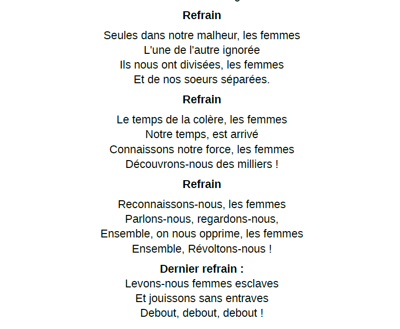 Pour en finir avec les violences sexistes et sexuelles