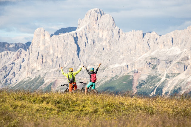 itinerari mountain bike val di fiemme