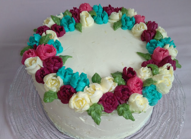 tarta flores