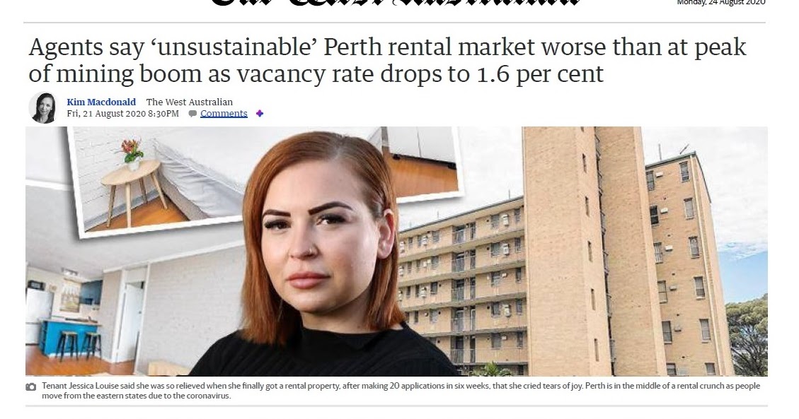 Australian Property Insights Case Study of Vacancy Rate in Perth