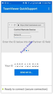 Team Viewer ready to connect