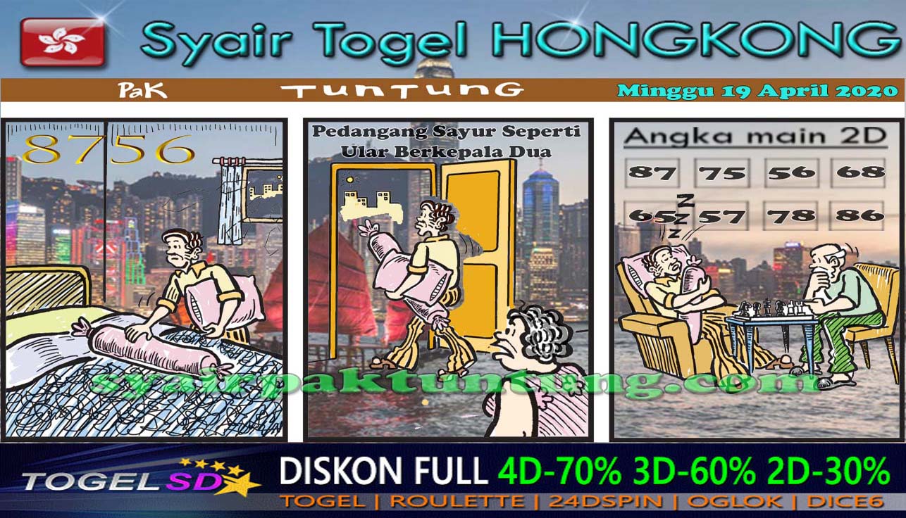 Prediksi Togel Hongkong Minggu 19 April 2020 Prediksitogel Jp