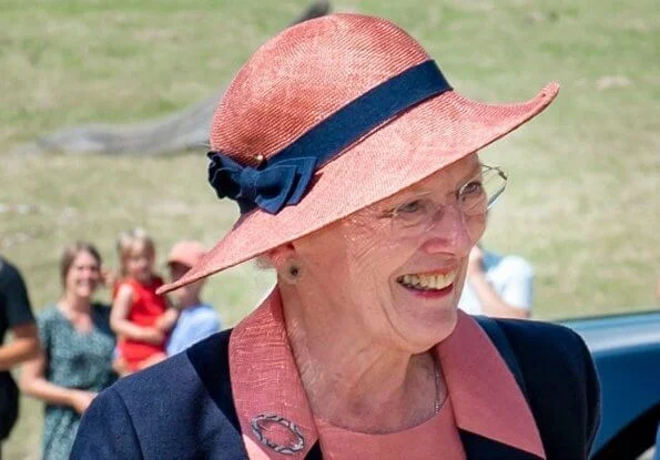 Queen Margrethe attended the opening of Viking Kings Hall at Land of Legends Museum in Lejre. The Kings Hall is the large Viking house