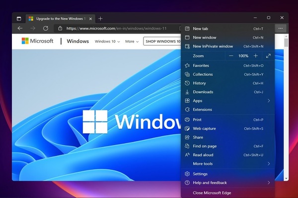 مايكروسوفت تختبر الإصدار الجديد لمتصفحها إيدج على ويندوز 11
