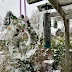 ice lanterns and ice wreaths