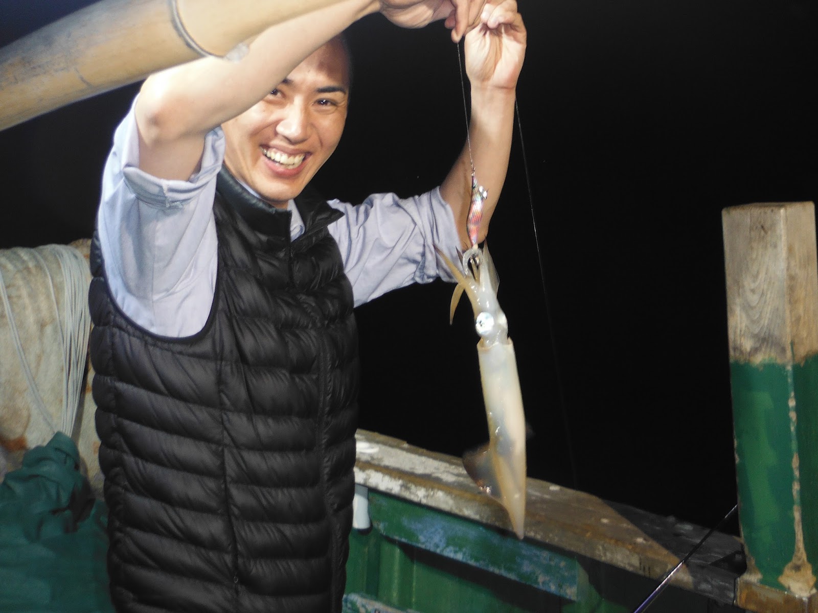 釣り船 わかとり丸の釣果日記 山陰 鳥取港 賀露港 白いか釣り