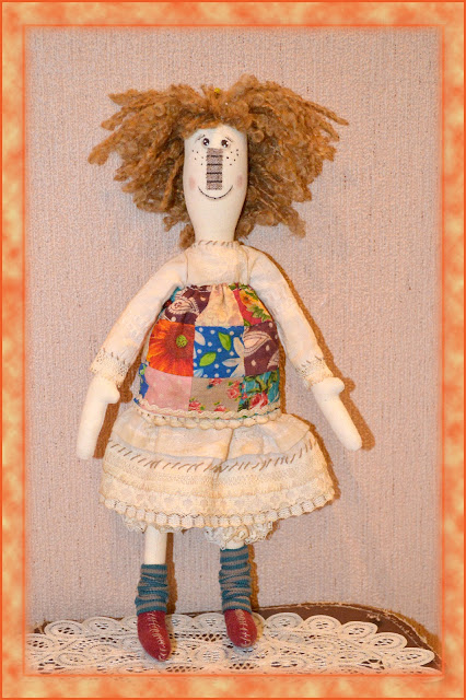 текстильная кукла своими руками